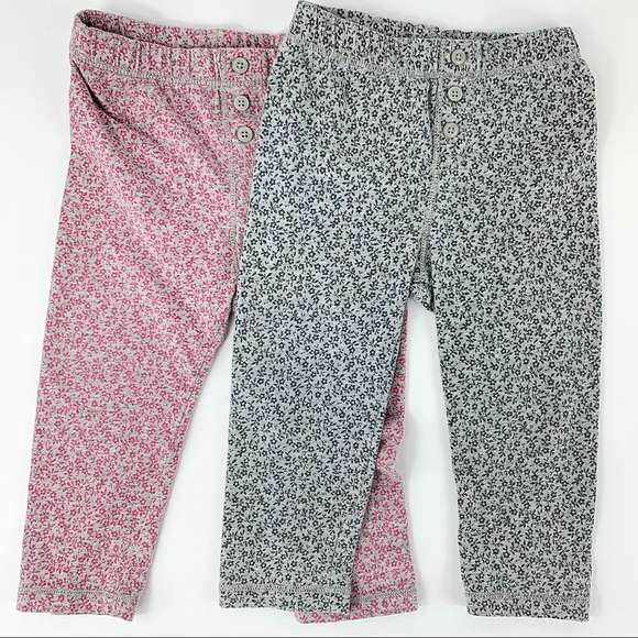 GAP Other - Baby Gap Knit Floral Pants 12-18 mo